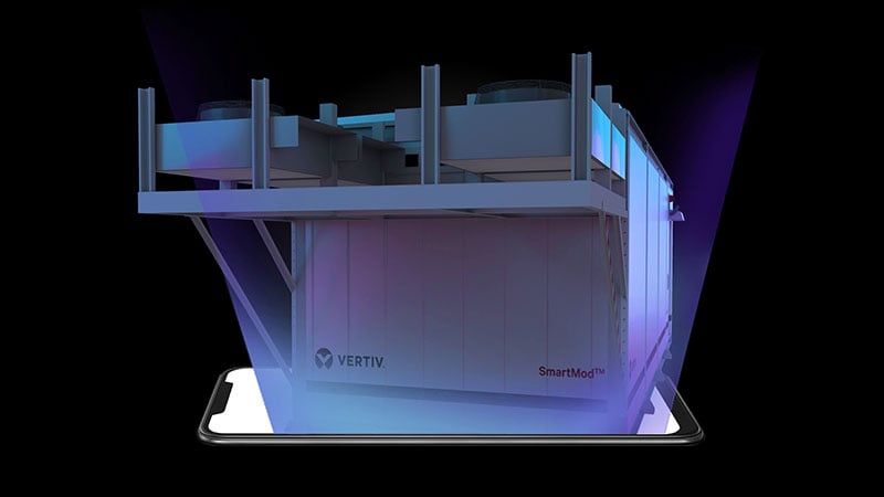 Explore Liquid Cooling Solutions Virtually with the Vertiv™ XR App Image