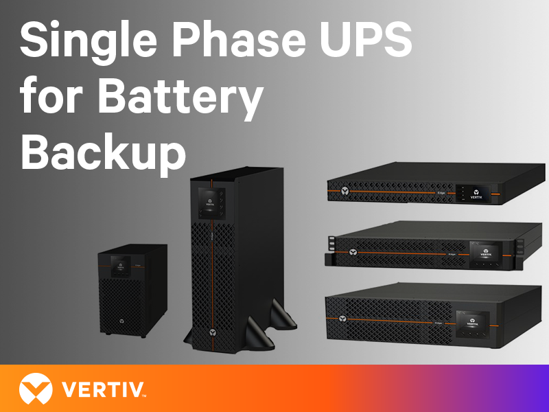 Vertiv Edge single phase UPS Image
